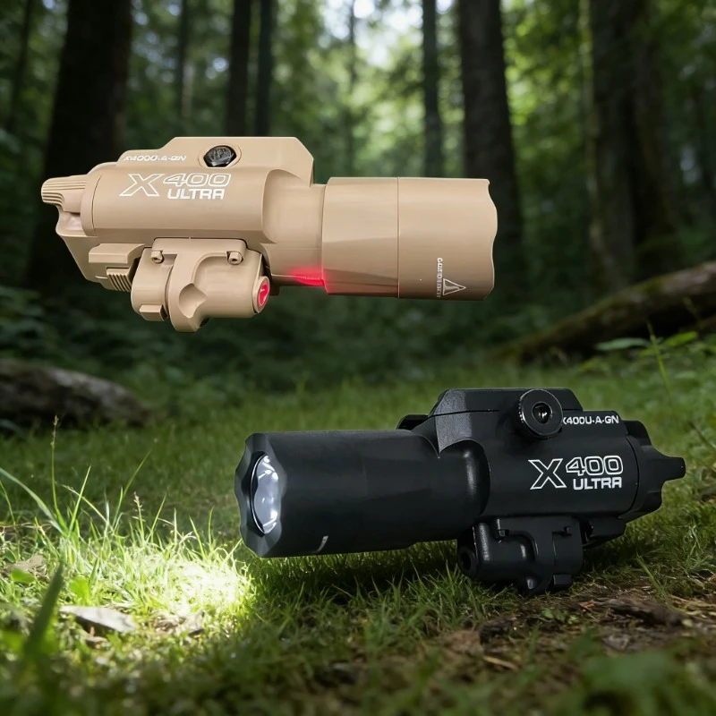 Industrial Laser Gun - 2-in-1 X400U Taschenlampe Laserpointer Hochleistungs-LED 20mm