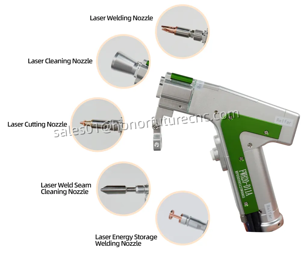 Industrial Laser Cleaner Price - 5-in-1-Hand-Laserschweißgerät mit industrieller Batterie Raycus 1500