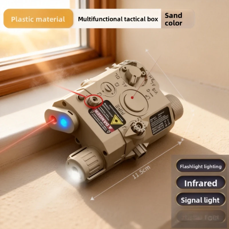 Industrial Laser Gun - 【2026 NEU】PEQ15 Laser-Box-Taschenlampe Multifunktional: Kompatibel mit