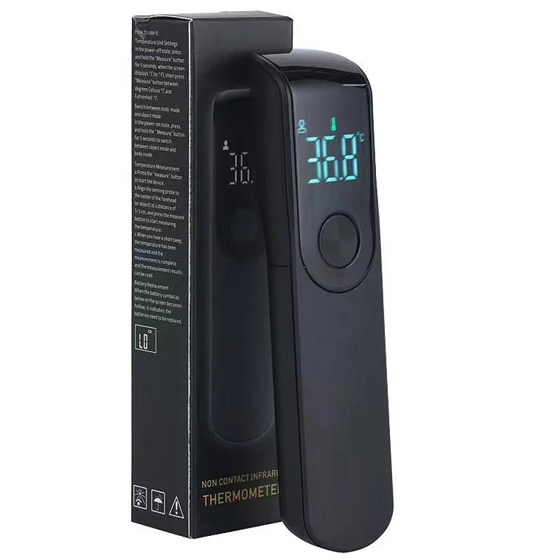 Industrial Laser Temperature - Infrarot-Fieberthermometer Medizinisches Haushalts-Digitalthermometer mit LCD-Anzeige für