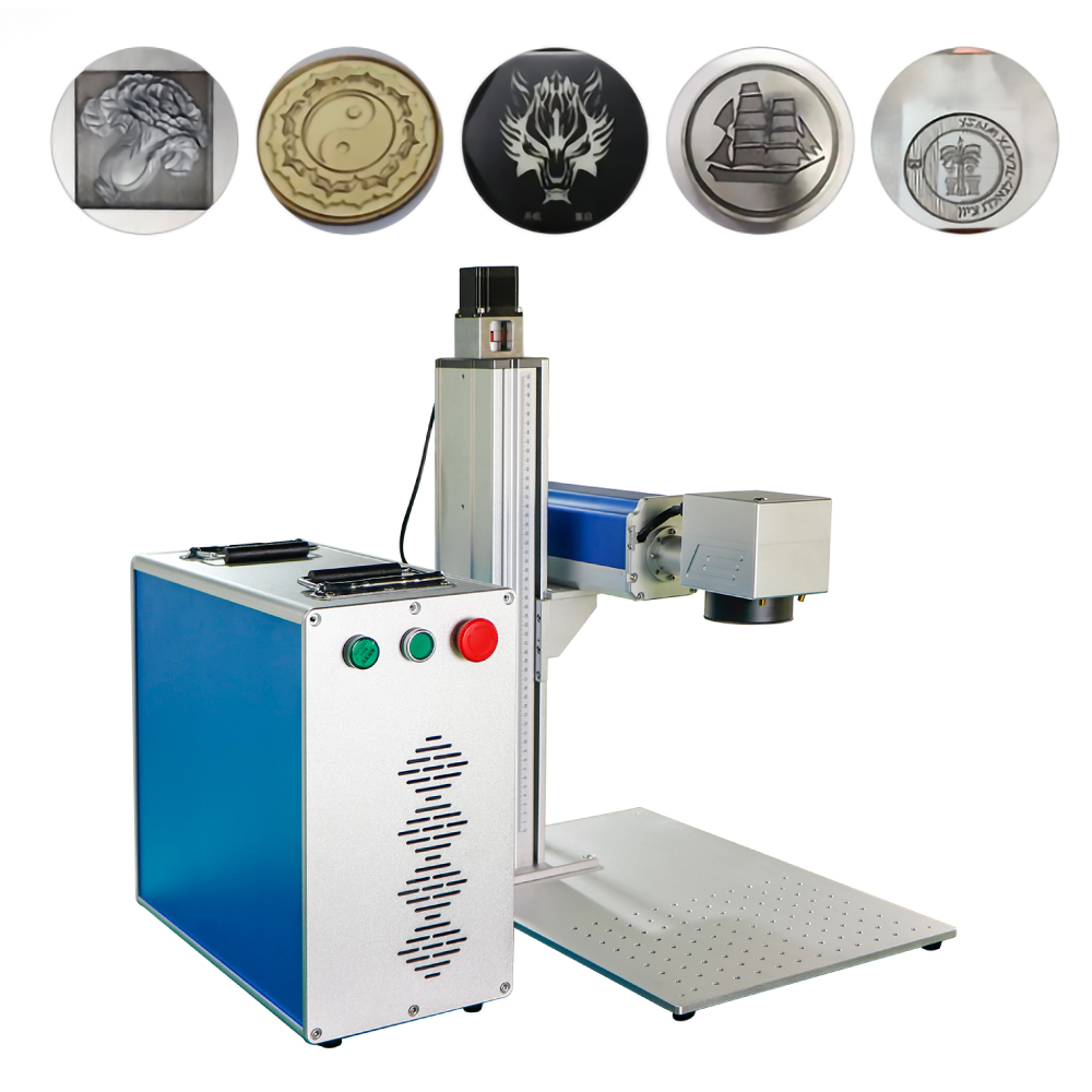 Industrial Fiber Laser - Raycus Faserlasergravurmaschine 2,5D Relief Tiefengravur für