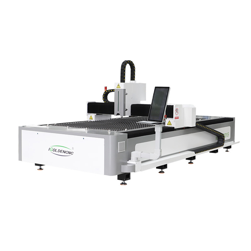 Industrial Fiber Laser - Vollautomatische CNC-Faserlaserschneidemaschine für Edelstahl- und Kohlenstoffstahlplatten