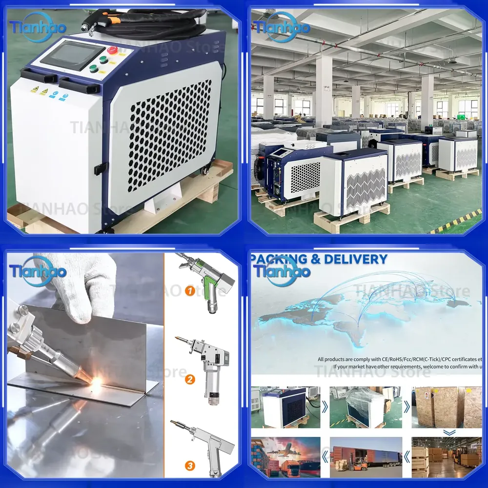 Industrial Laser Welding Tool - 4-in-1 Laserschweißmaschine 3-in-1 1500W für Industrielle