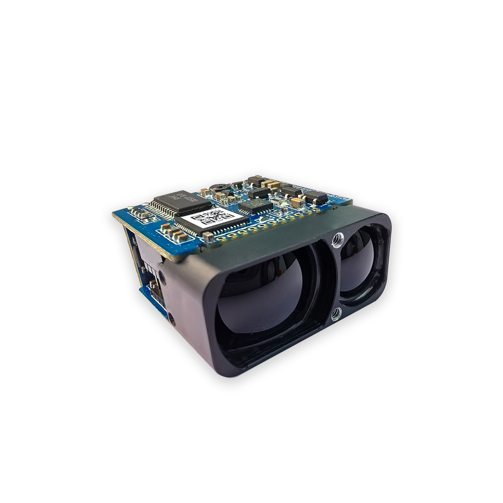 Industrial Laser Measuring Device - Wasserdichter Industrieller 1500m Laser-Entfernungsmesser-Sensor IP67 UART