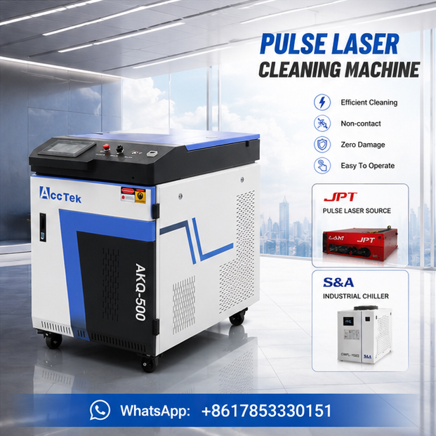 Industrial Laser Paint Remover - Aser Reinigungsmaschine zur Entfernung von Rost