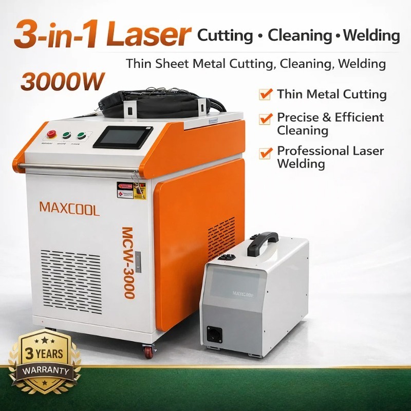 Industrial Laser Welding Tool - Schweißmaschine 3-in-1 Laserreinigungsmaschine Metallreinigungswerkzeuge Industrielle Lasermaschinen