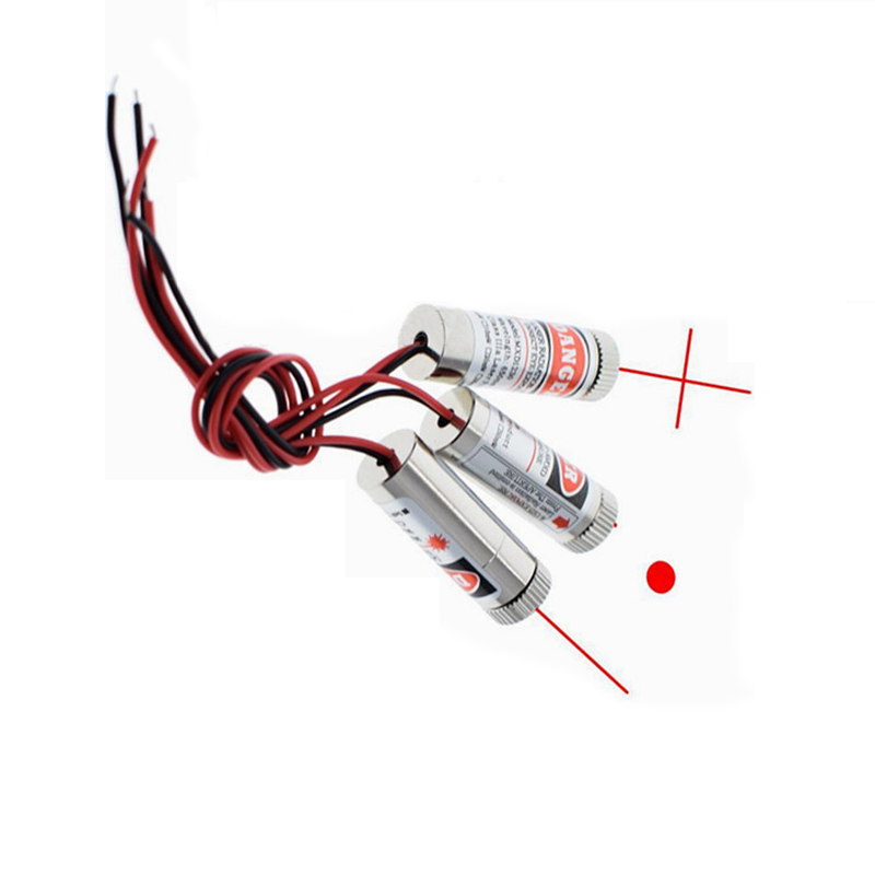 Industrial Laser Line - Hochwertiges rotes Linienlasermodul, 5 mW, 650