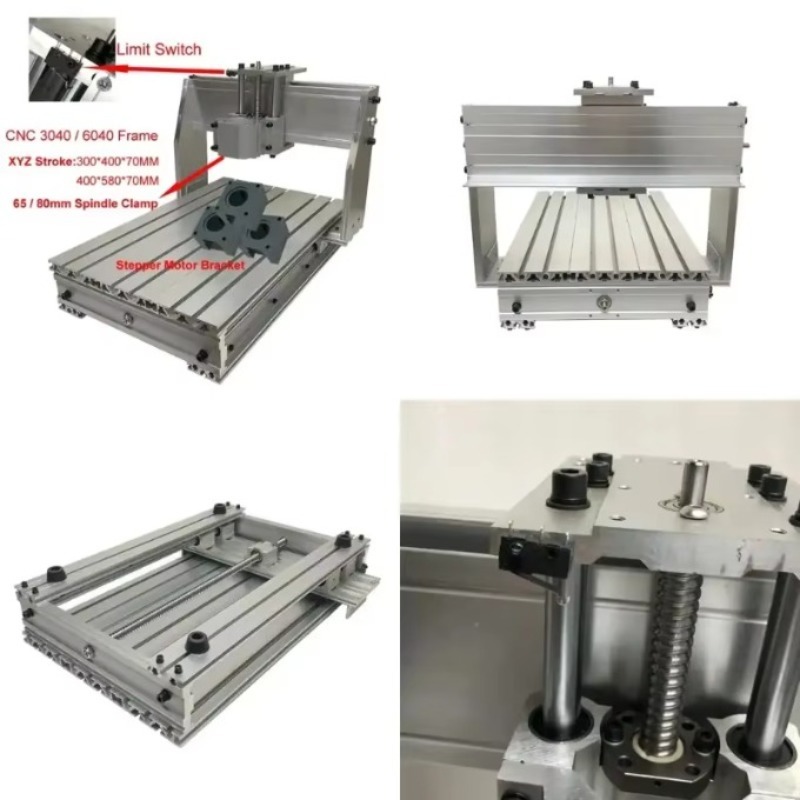 Cnc Milling Machine - Aluminium CNC 3040 6040 Rahmenkit mit