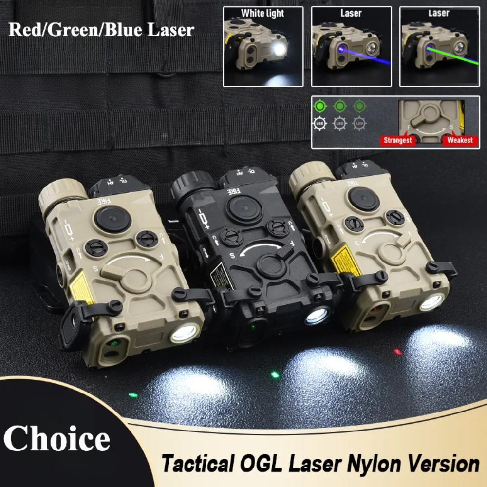 Industrial Laser Gun - Taktische OGL Nylon Kunststoff LED Taschenlampe