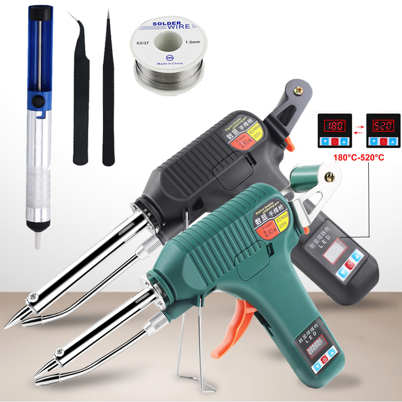 Industrial Laser Welding Tool - 80W Digitaler Lötkolben mit Display 110V