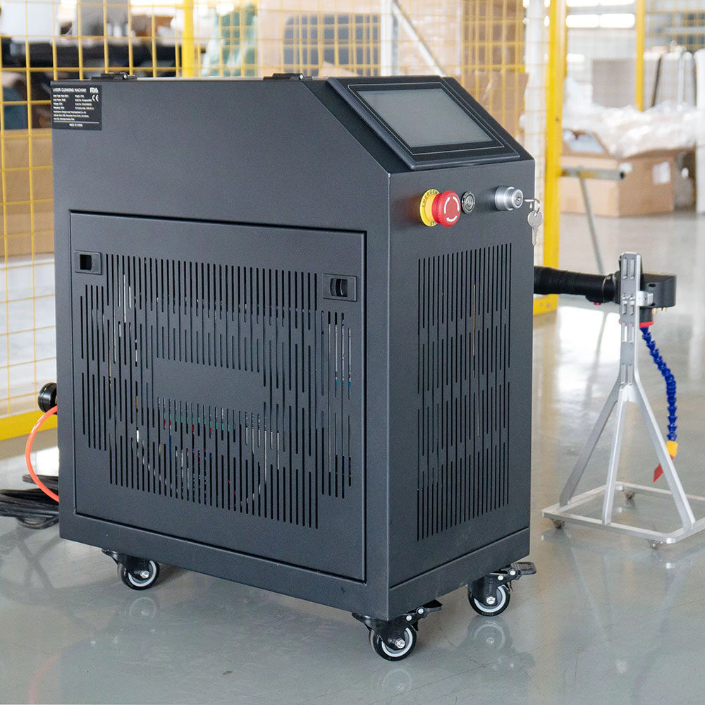Industrial Laser Paint Remover - Puls-Laser-Reinigungsmaschine für industrielle Oberflächenreinigung, Rostentfernung und
