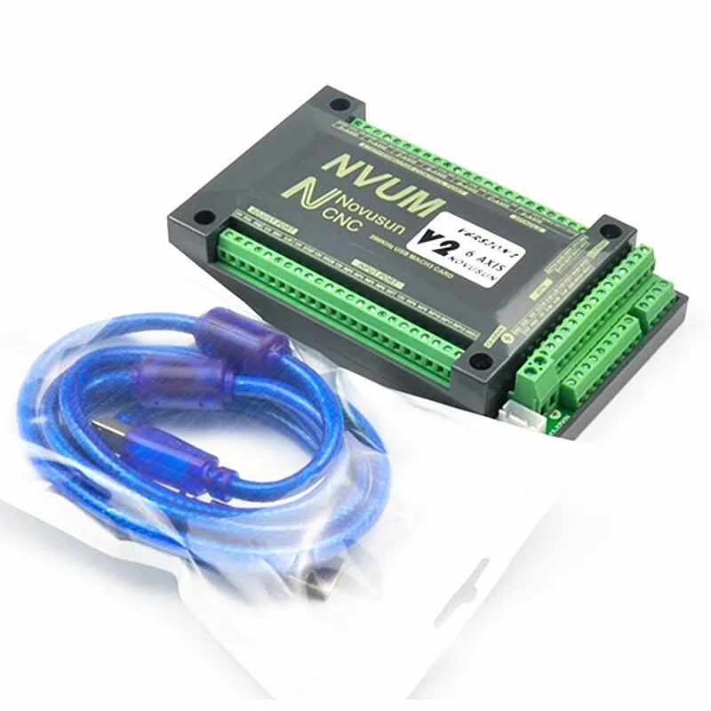 Breakout Board Mach3 - NVUM 4 Achsen Mach3 USB Karte
