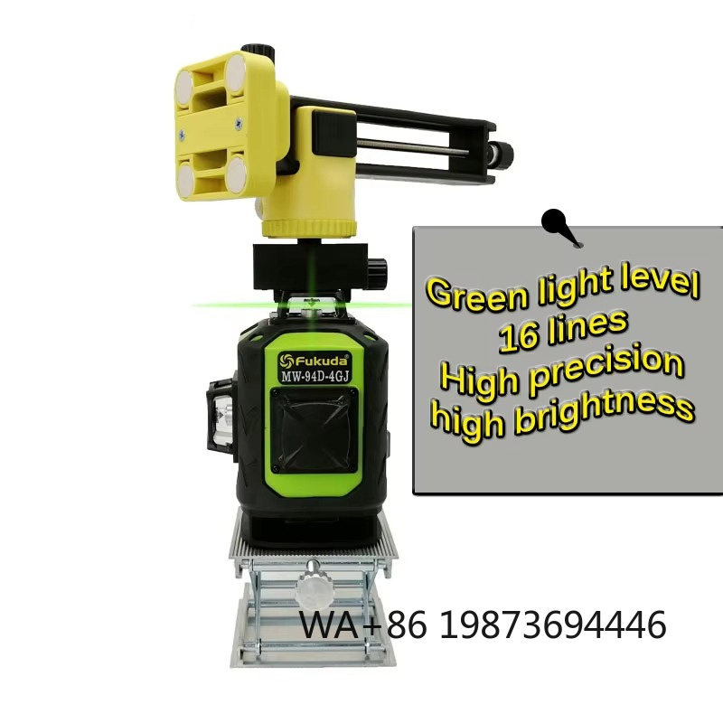 Industrial Laser Measuring Device - 4D 16-Linien Grüner Industrie-Lasernivellierer, 360 Grad