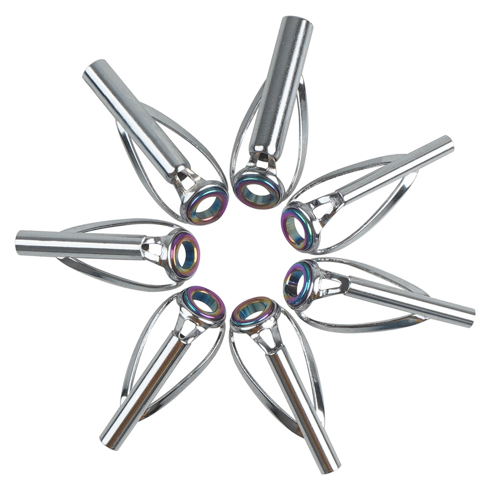 Industrial Laser Line - 10-teiliges Angelruten-Reparaturset mit 2,2mm-4,0mm Edelstahlrahmen und