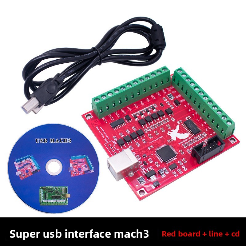 Breakout Board Mach3 - Breakout-Board CNC USB MACH3 100 kHz