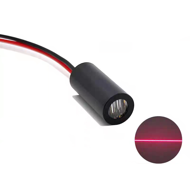 Industrial Laser Line - 635nm 5mW Rotes Linienlaser-Modul 90 °