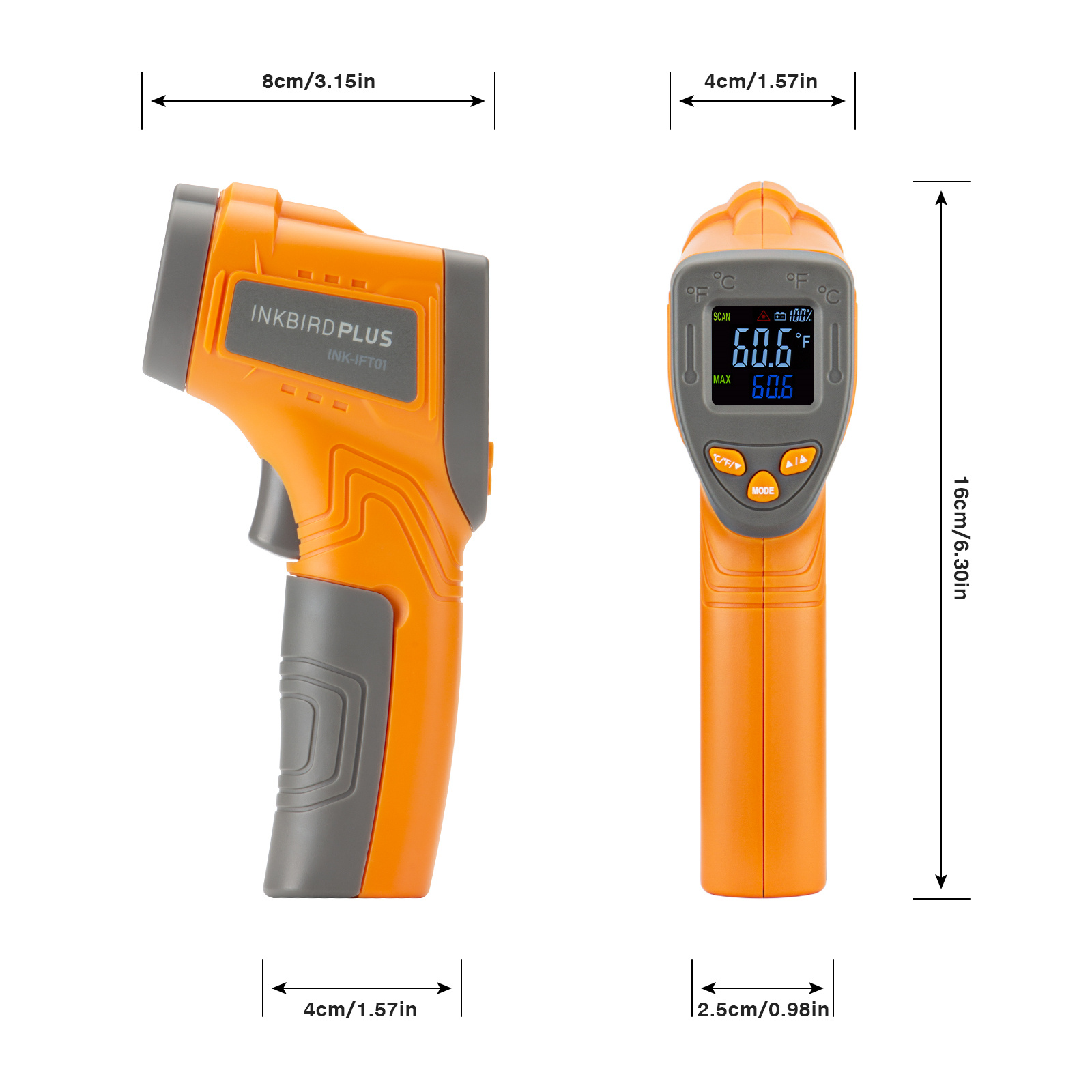 Inkbird Laser Infrarot Thermom – Industrial Laser Temperature Bewertung und Preis