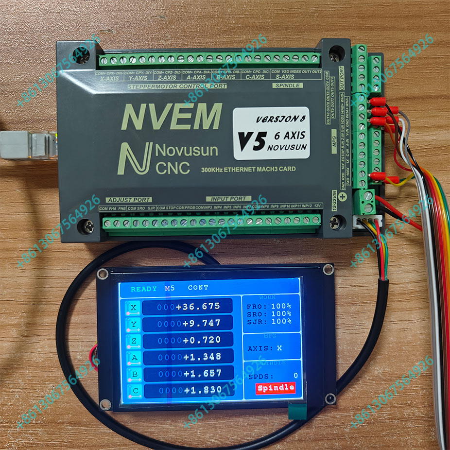 Nvem Cnc Motion Controller 300 – Breakout Board Mach3 Bewertung und Preis