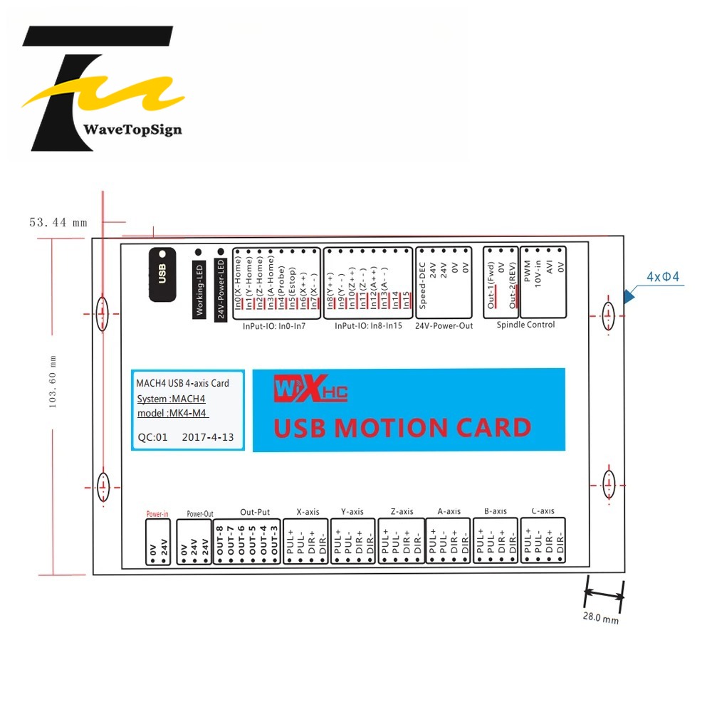 XHC Mach4 USB Breakout Board 3 – Breakout Board Mach3 Bewertung und Preis