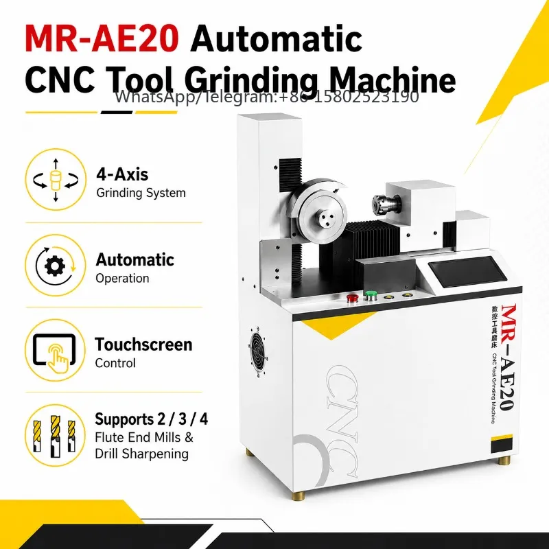MR-AE20 CNC Fräser-Schleifmasc – Cnc Milling Machine Bewertung und Preis