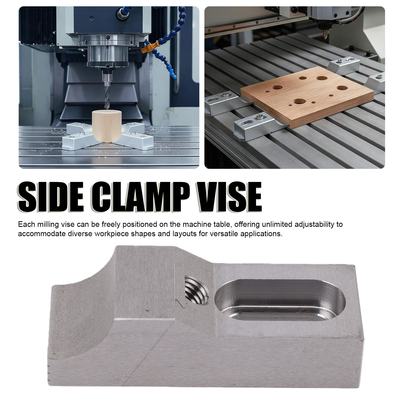 2 Stück Seitenklemmspanner S13 – Cnc Milling Machine Bewertung und Preis