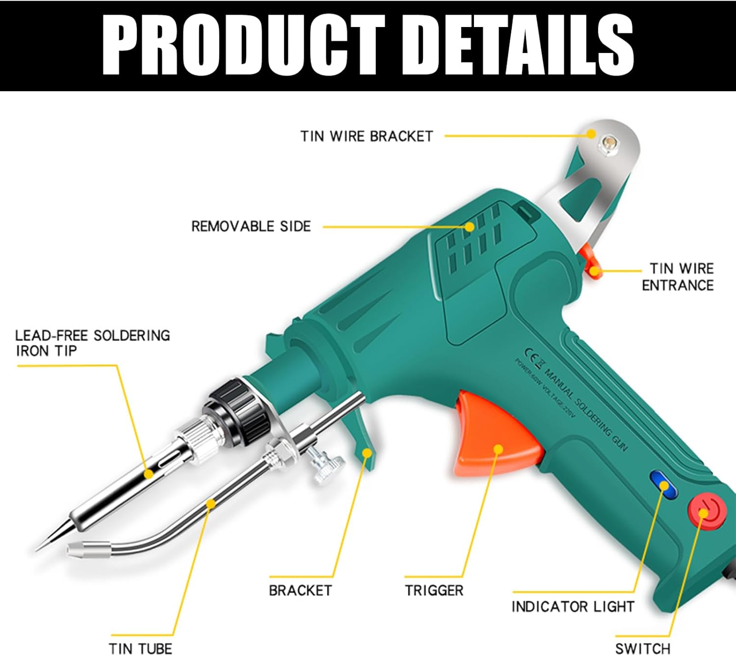 60W 110V/220V Elektrischer Löt – Industrial Laser Welding Tool Bewertung und Preis