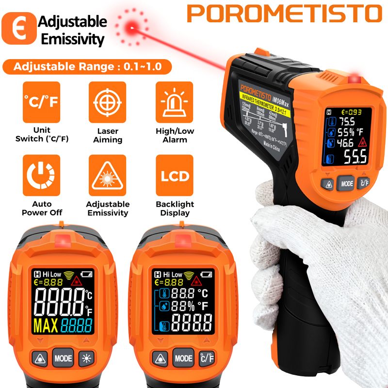 -50~380C Infrarot-Thermometer  – Industrial Laser Temperature Bewertung und Preis