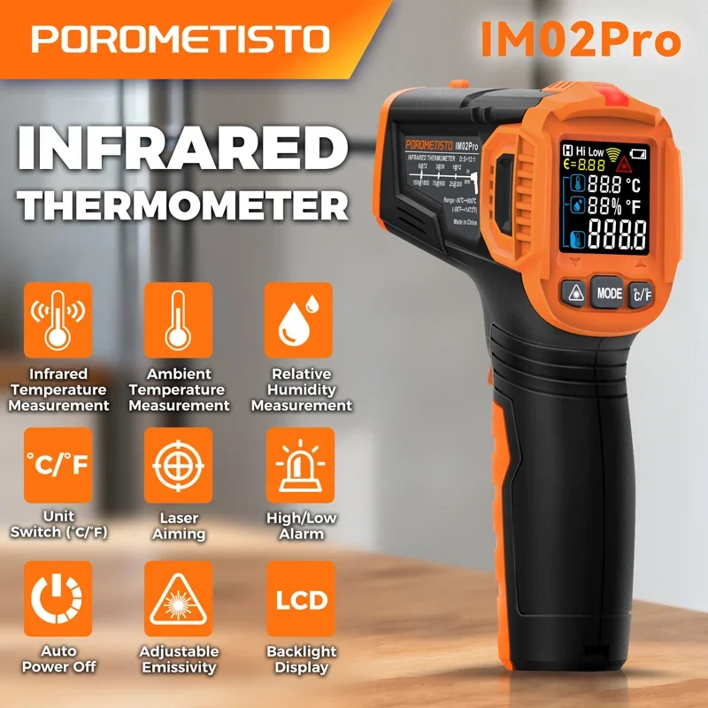 -50~380C Infrarot-Thermometer  – Industrial Laser Temperature Bewertung und Preis
